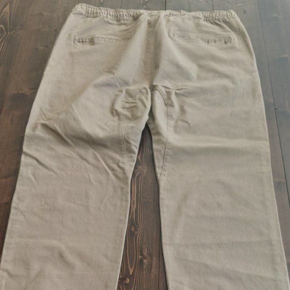 NWT Men's Hollywood Stretch Jogger Khaki XL Signature Comfort - Picture 7 of 15